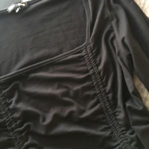 FashionNova Black Long Sleeve Dress